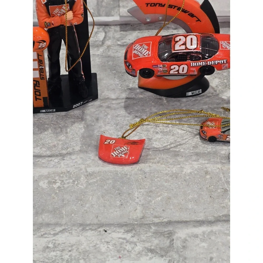 Lot of NASCAR Tony Stewart Home‎ Depot #20 Ornaments Cars Ornament Collectible